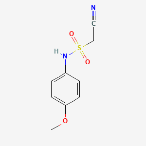 N-(4-methoxyphenyl)cyanomethanesulfonamide