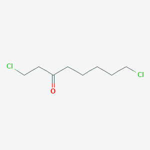 molecular formula C8H14Cl2O B8347017 1,8 Dichloro-3-octanone 