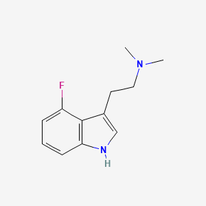 [2-(4-Fluoro-1H-indol-3-yl)-ethyl]-dimethyl-amine