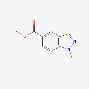 methyl 1,7-dimethyl-1H-indazole-5-carboxylate