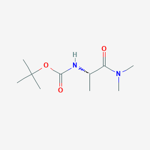 molecular formula C10H20N2O3 B8347068 Boc-L-alanine N,N-dimethyl amide 