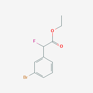 Ethyl 2-(3-bromophenyl)-2-fluoroacetate