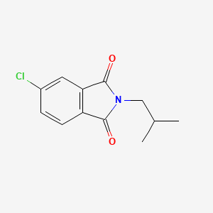 molecular formula C12H12ClNO2 B8347276 4-chloro-N-isobutylphthalimide 