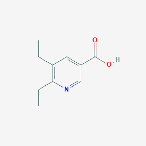 5,6-Diethyl-nicotinic acid