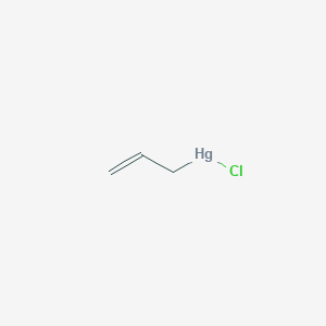 B083474 Mercury, chloro-2-propenyl- CAS No. 14155-77-2