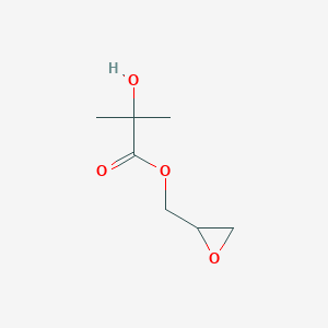 molecular formula C7H12O4 B8347441 Glycidyl 2-hydroxyisobutyrate 