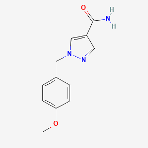 1-(4-methoxybenzyl)-1H-pyrazole-4-carboxamide