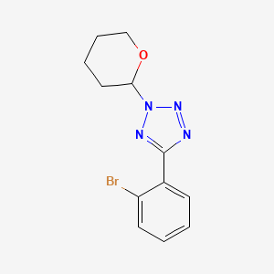 5-(2-bromophenyl)-2-(tetrahydropyran-2-yl)-2H-tetrazole