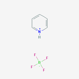 molecular formula C5H6BF4N B8347671 Pyridinium tetrafluoroborate CAS No. 505-07-7