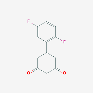 5-(2,5-Difluorophenyl)cyclohexane-1,3-dione
