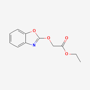 Ethyl-(1,3-benzoxazol-2-yloxy)acetate