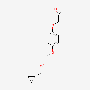 2-((4-(2-(Cyclopropylmethoxy)ethoxy)phenoxy)methyl)oxirane