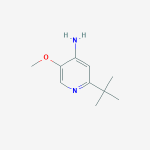 2-Tert-butyl-5-methoxy-pyridin-4-ylamine