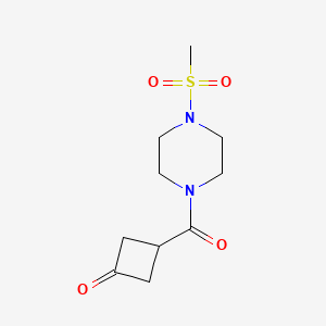 3-{[4-(Methylsulfonyl)piperazin-1-yl]carbonyl}cyclobutanone