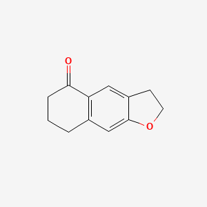 molecular formula C12H12O2 B8348186 2,3,5,6,7,8-Hexahydronaphtho[2,3-b]furan-5-one 