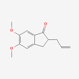 2-Allyl-5,6-dimethoxy-indan-1-one