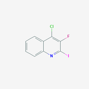 2-Iodo-3-fluoro-4-chloroquinoline