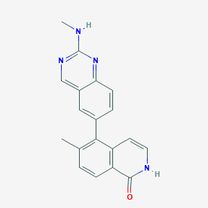 6-methyl-5-(2-(methylamino)quinazolin-6-yl)isoquinolin-1(2H)-one