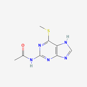 2-Acetamido-6-methylthiopurine