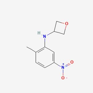 N-(2-methyl-5-nitrophenyl)oxetan-3-amine