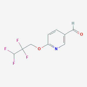6-(2,2,3,3-Tetrafluoropropoxy)nicotinaldehyde