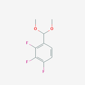 1-(Dimethoxymethyl)-2,3,4-trifluorobenzene