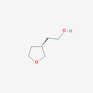2-[(3S)-oxolan-3-yl]ethan-1-ol