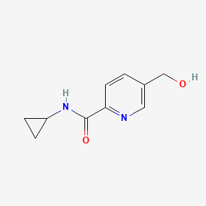 5-Hydroxymethyl-pyridine-2-carboxylic acid cyclopropylamide