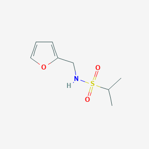 N-(furan-2-ylmethyl)propane-2-sulfonamide