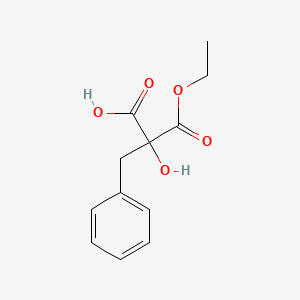 2-Benzyl-3-ethoxy-2-hydroxy-3-oxopropanoic acid