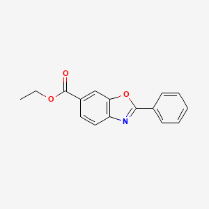 Ethyl 2-phenyl-1,3-benzoxazole-6-carboxylate