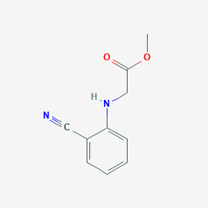 methyl [N-(2-cyanophenyl)amino]acetate