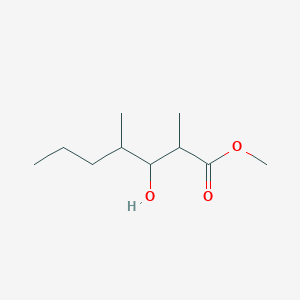 Methyl (+)-3-hydroxy-2,4-dimethylheptanoate