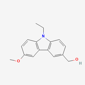 9-Ethyl-3-hydroxymethyl-6-methoxycarbazole