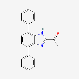 1-(4,7-Diphenyl-1H-benzimidazol-2-yl)ethanone