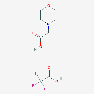 (4-Morpholinyl)acetic acid trifluoroacetic acid salt