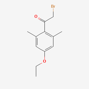 2-Bromo-1-(4-ethoxy-2,6-dimethylphenyl)ethanone