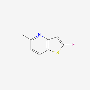 2-Fluoro-5-methylthieno[3,2-b]pyridine