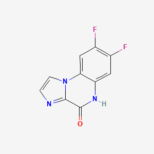 7,8-difluoroimidazo[1,2-a]quinoxalin-4(5H)-one
