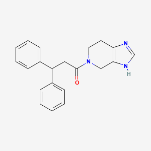 5-(3,3-Diphenylpropanoyl)-4,5,6,7-tetrahydroimidazo[4,5-c]pyridine