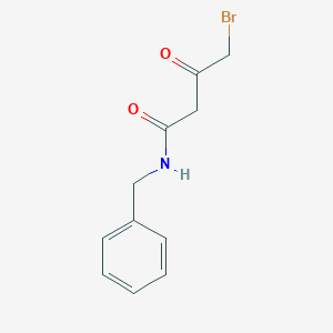 N-benzyl-4-bromo-3-oxobutanamide