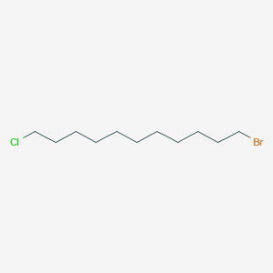 molecular formula C11H22BrCl B8349319 1-Bromo-11-chloroundecane 