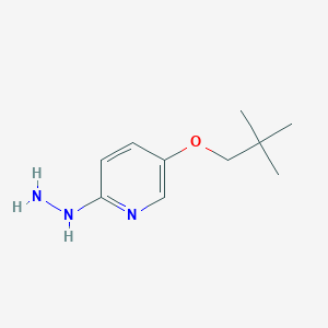 5-(2,2-Dimethylpropoxy)-2-hydrazinopyridine