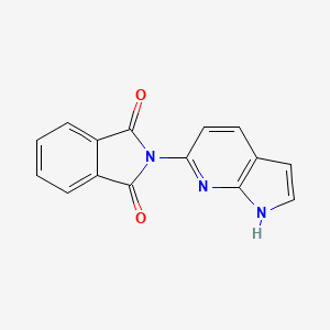 2-(1H-pyrrolo[2,3-b]pyridin-6-yl)-isoindole-1,3-dione