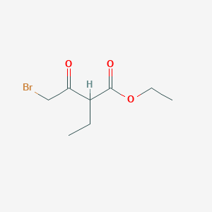 Ethyl 4-bromo-2-ethyl-3-oxobutanoate