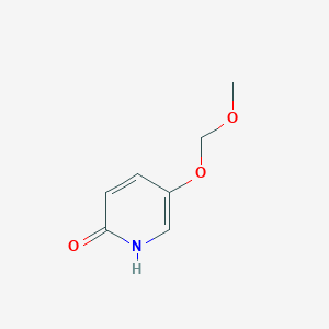 molecular formula C7H9NO3 B8349662 5-(Methoxymethoxy)pyridin-2-ol 