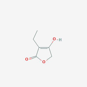 molecular formula C6H8O3 B8349691 3-ethyl-4-hydroxyfuran-2(5H)-one 