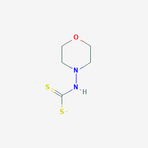 molecular formula C5H9N2OS2- B8349816 Morpholinodithiocarbamate 