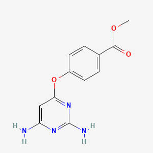 Methyl 4-[(2,6-diaminopyrimidin-4-yl)oxy]benzoate