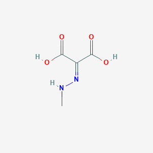 molecular formula C4H6N2O4 B8349882 2-(2-Methylhydrazono)malonic acid 